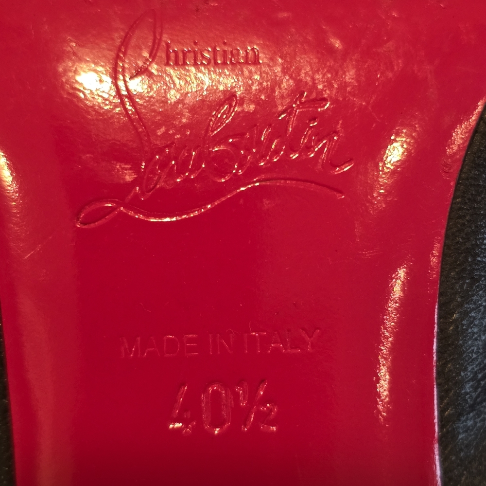 SALE Christian Louboutin Black Heels - Picture 11 of 14
